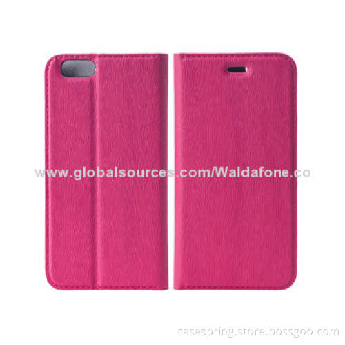 PU Leather Cases for iPhone 6 with Three Credit Card Wallets Style, Special Designs